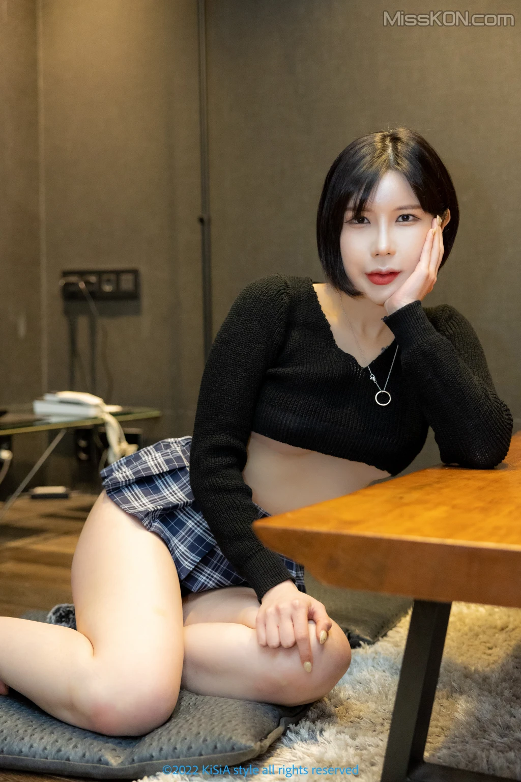[KiSiA] Ahri: Vol.26 ft. Staying At A Hotel Alone (62 photos)  photo 1-0
