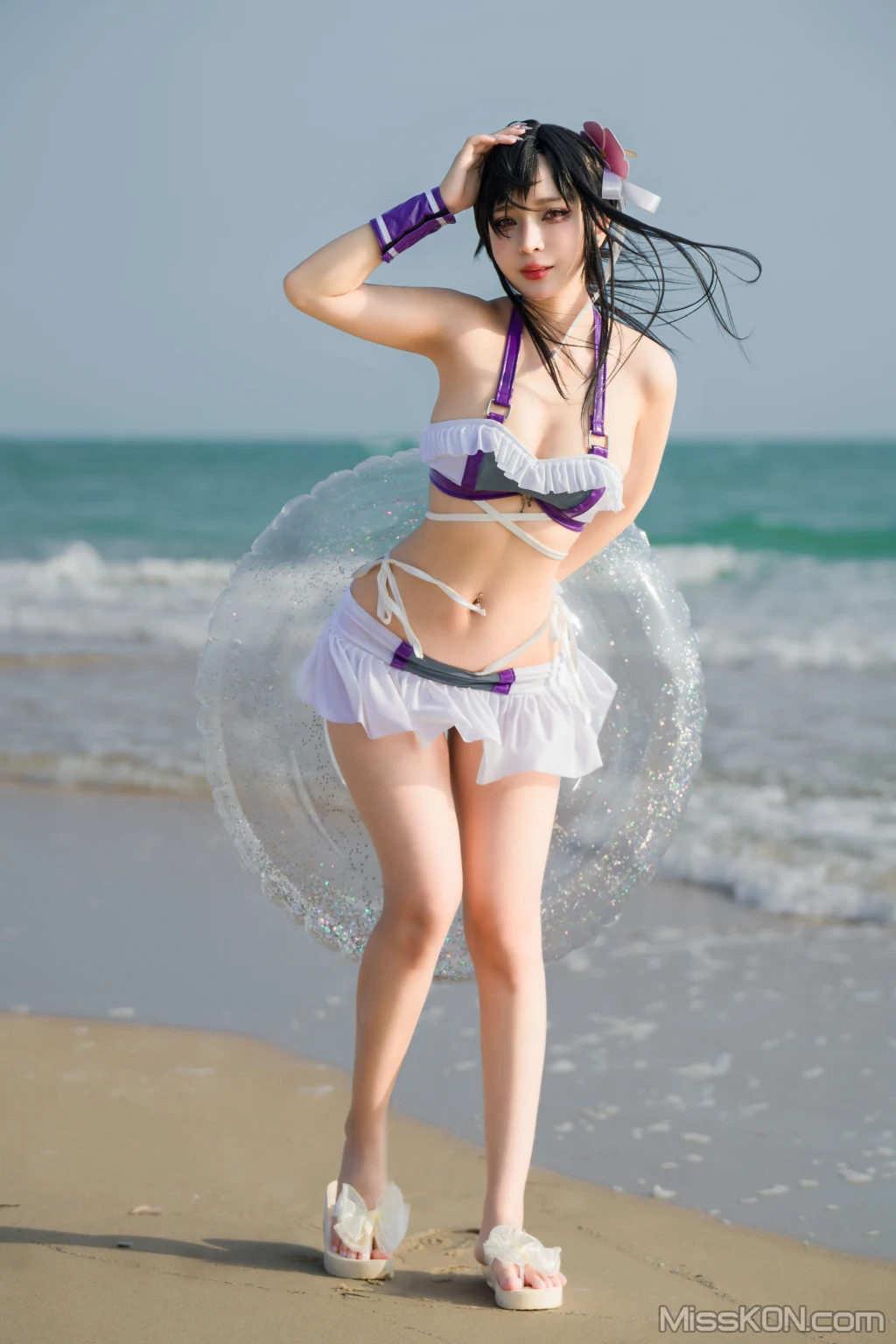 Coser@UmekoJ: Tifa Lockhart Swimsuit – Final Fantasy (113 ảnh )