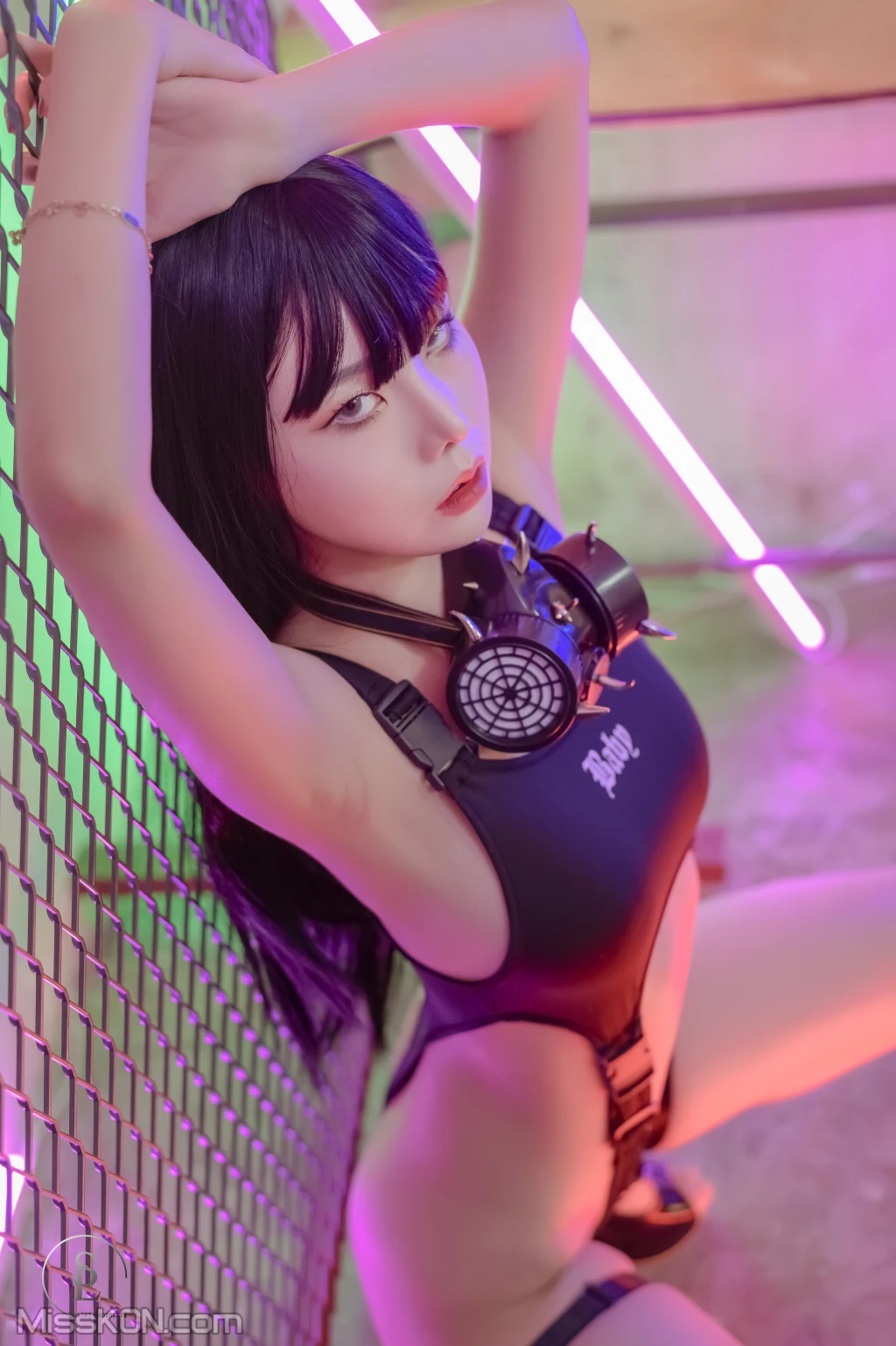 SAINT Photolife: Yuna (유나) – Vol.46 Cyber Punk (65 photos)