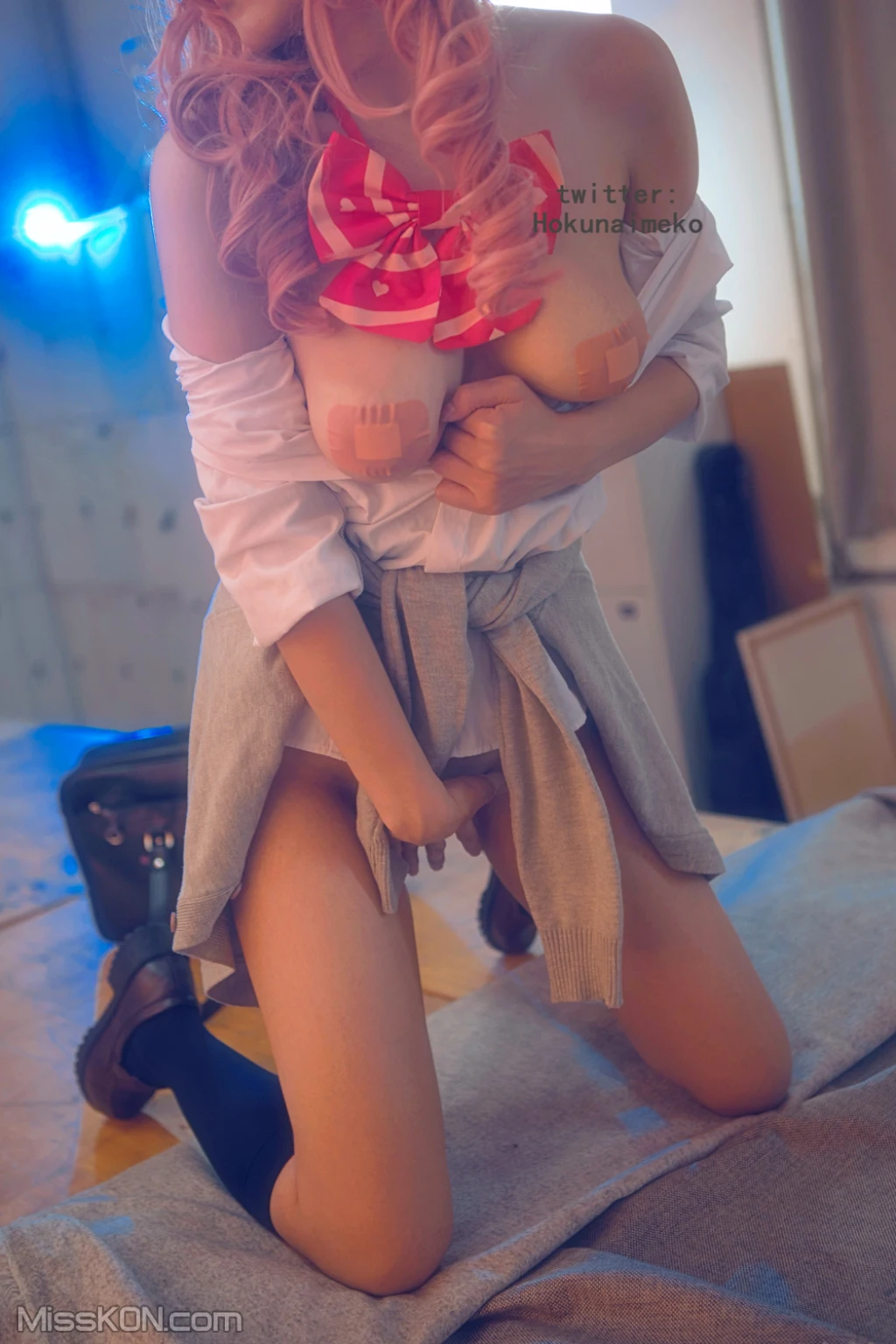 Coser@Hokunaimeko (北乃芽子): 玉藻前制服ver (96 photos )