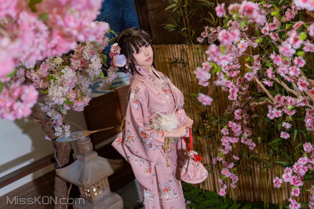 Coser@黏黏团子兔: Yiko湿润兔 温泉の女将 (78 ảnh )