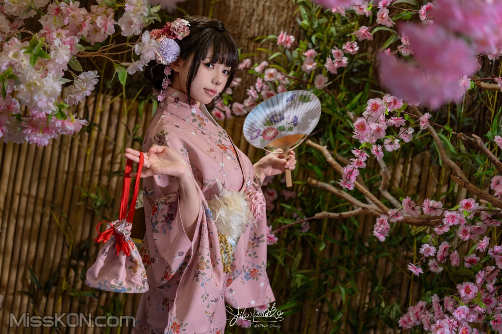 Coser@黏黏团子兔: Yiko湿润兔 温泉の女将 (78 ảnh )