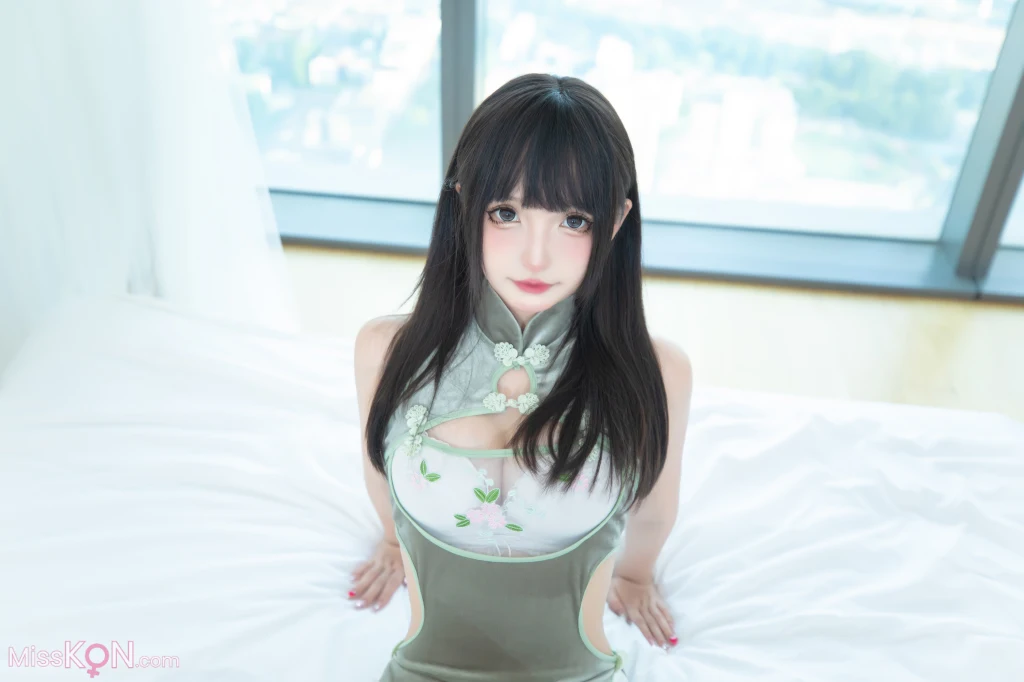 Coser@神楽坂真冬 Vol.196: 青翠如梦 (75 ảnh )