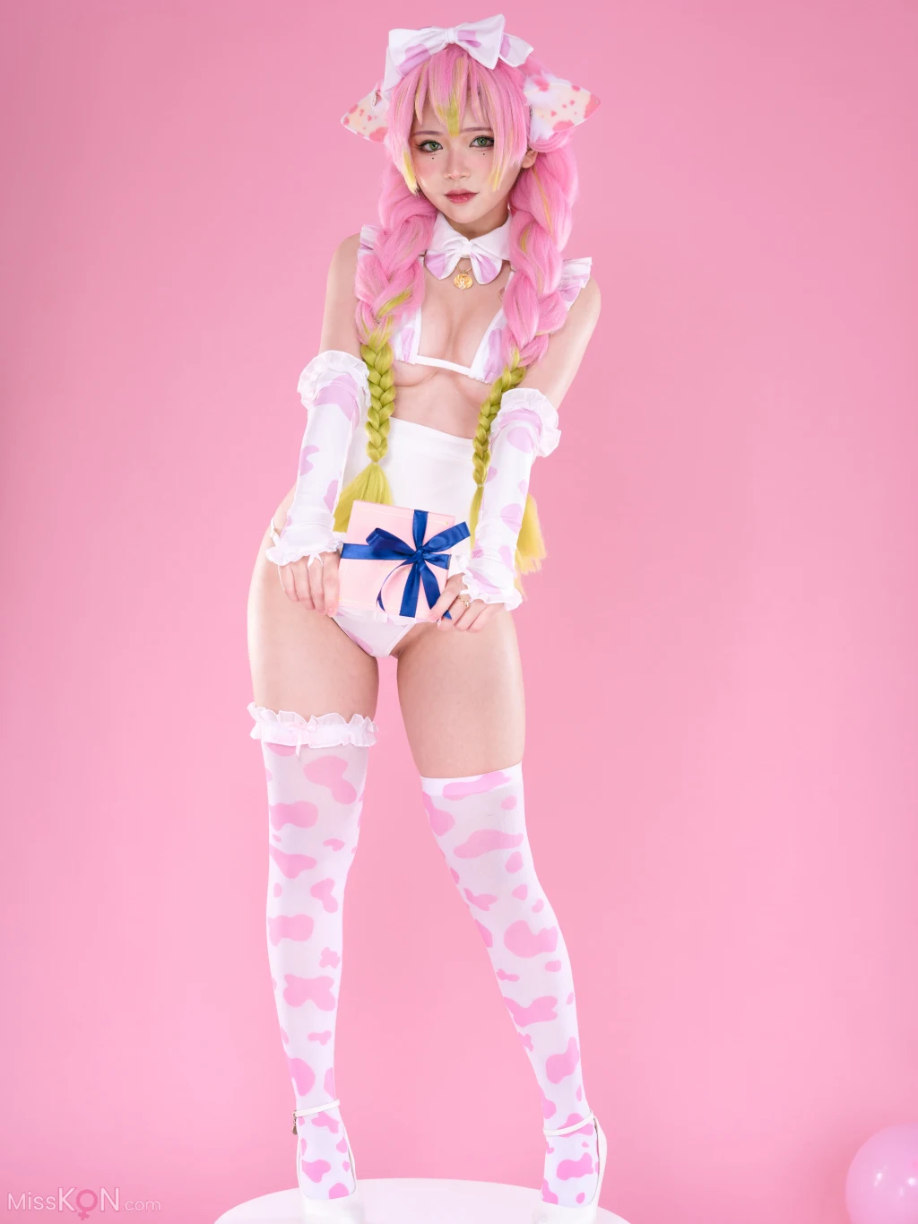 Coser@ZinieQ: Demon Slayer Mitsuri Kanroji Valentine (21 ảnh )