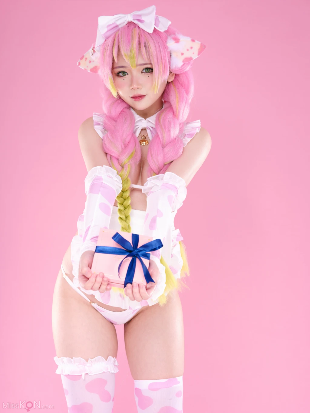 Coser@ZinieQ: Demon Slayer Mitsuri Kanroji Valentine (21 ảnh )