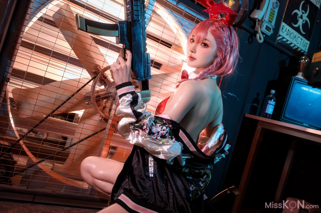 Coser@阿包也是兔娘: 兔女郎 美甘尼禄 (42 ảnh)