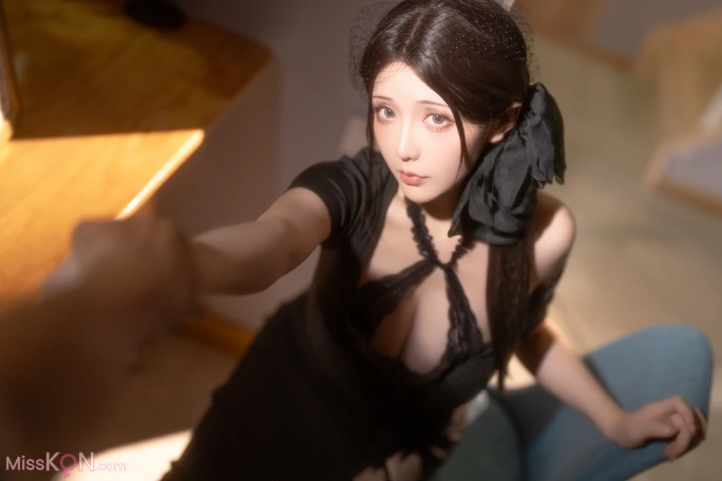 Coser@星之迟迟Hoshilily: 2024年08月计划G 同事的未亡人太太 (117 ảnh )