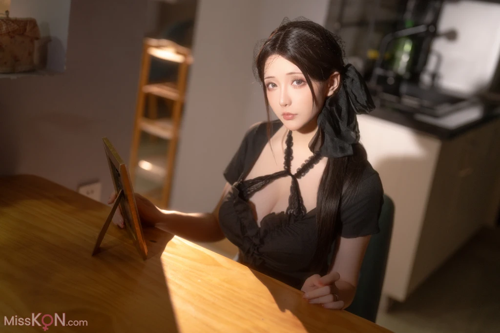 Coser@星之迟迟Hoshilily: 2024年08月计划G 同事的未亡人太太 (117 ảnh )