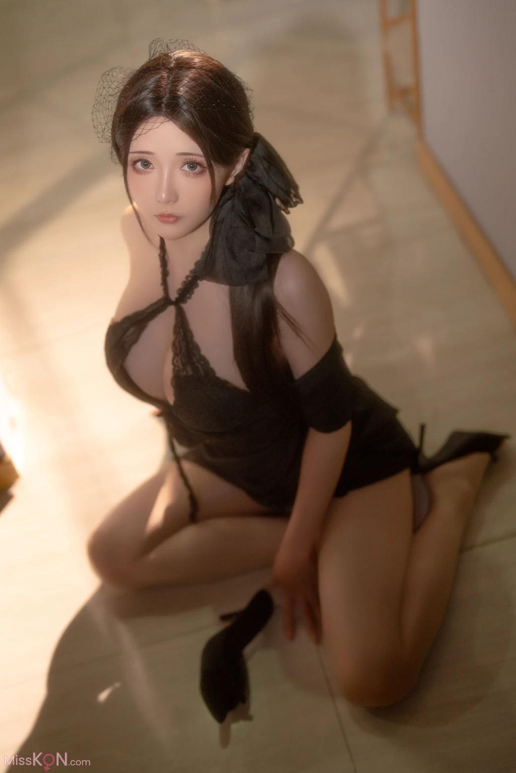 Coser@星之迟迟Hoshilily: 2024年08月计划G 同事的未亡人太太 (117 ảnh )