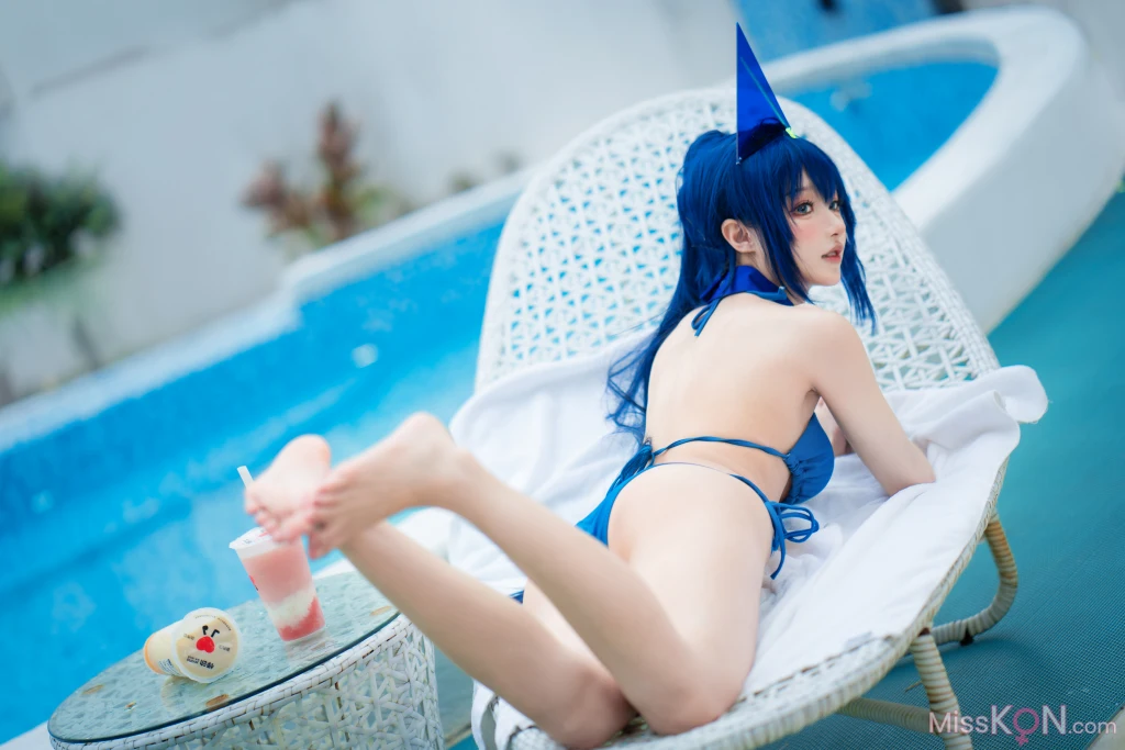 Coser@阿包也是兔娘: 花园泳装 (35 photos)