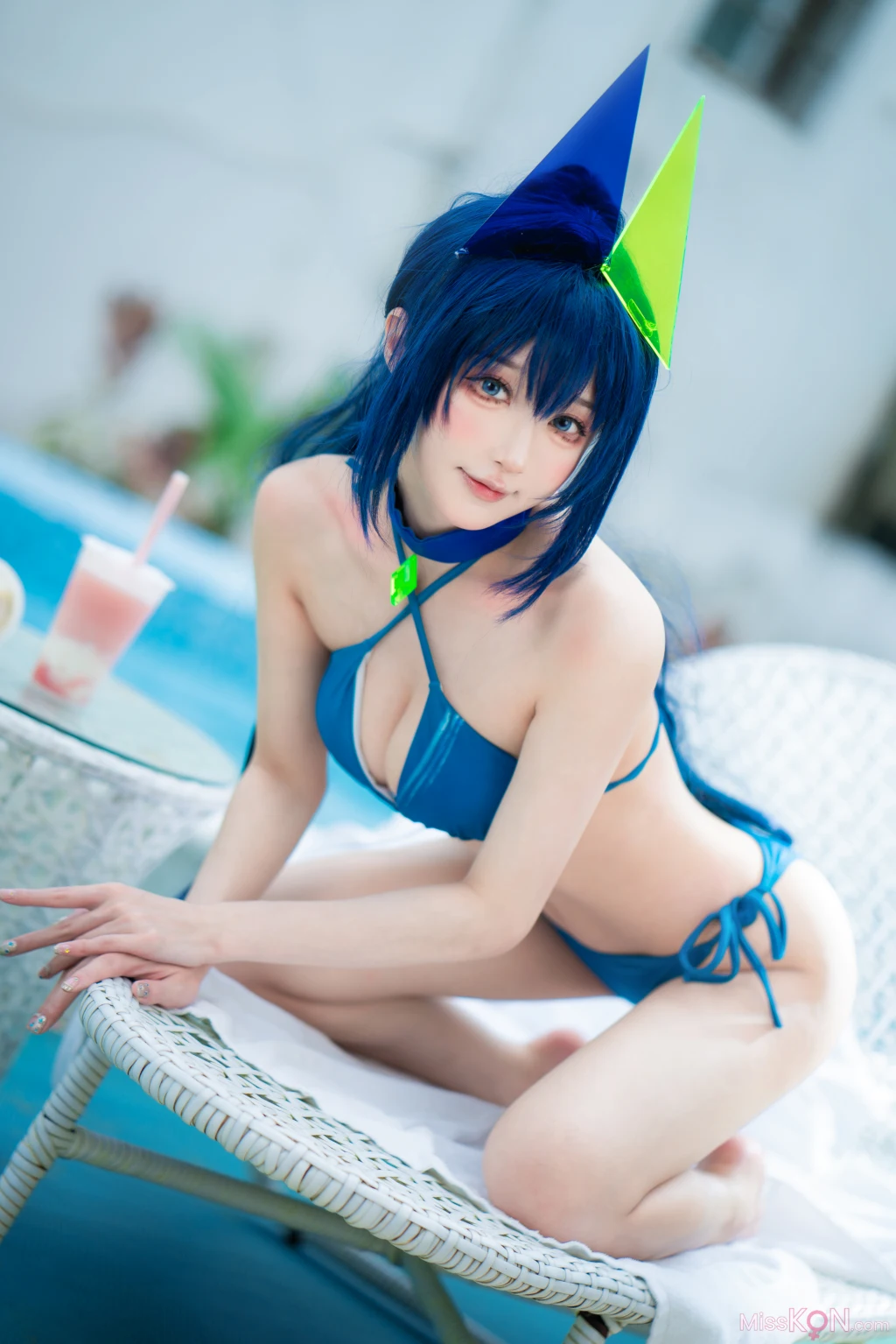 Coser@阿包也是兔娘: 花园泳装 (35 photos)