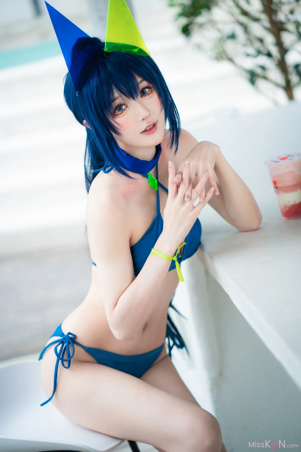 Coser@阿包也是兔娘: 花园泳装 (35 photos)