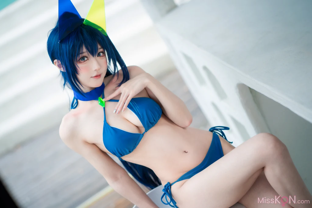 Coser@阿包也是兔娘: 花园泳装 (35 photos)