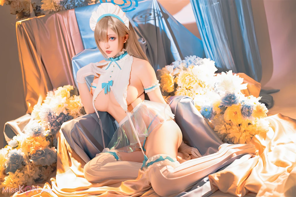 Coser@星之迟迟Hoshilily: 碧蓝档案 一之濑明日奈 (58 photos)