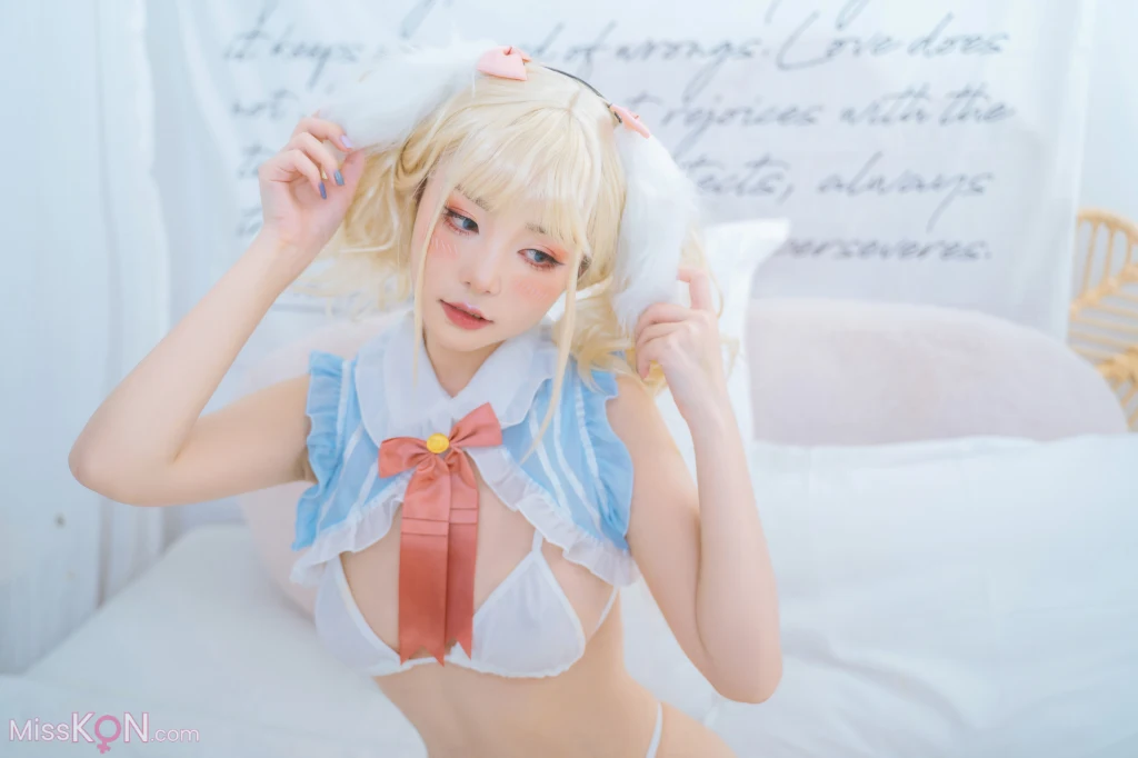 Coser@爆机少女喵小吉 (Nekokoyoshi): 週末に一人で (23 ảnh )