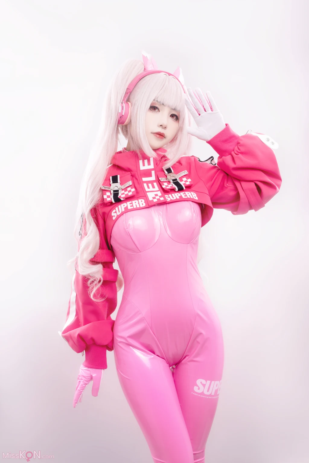 Coser@爆机少女喵小吉 (Nekokoyoshi): NIKKE 爱丽丝 (78 photos )