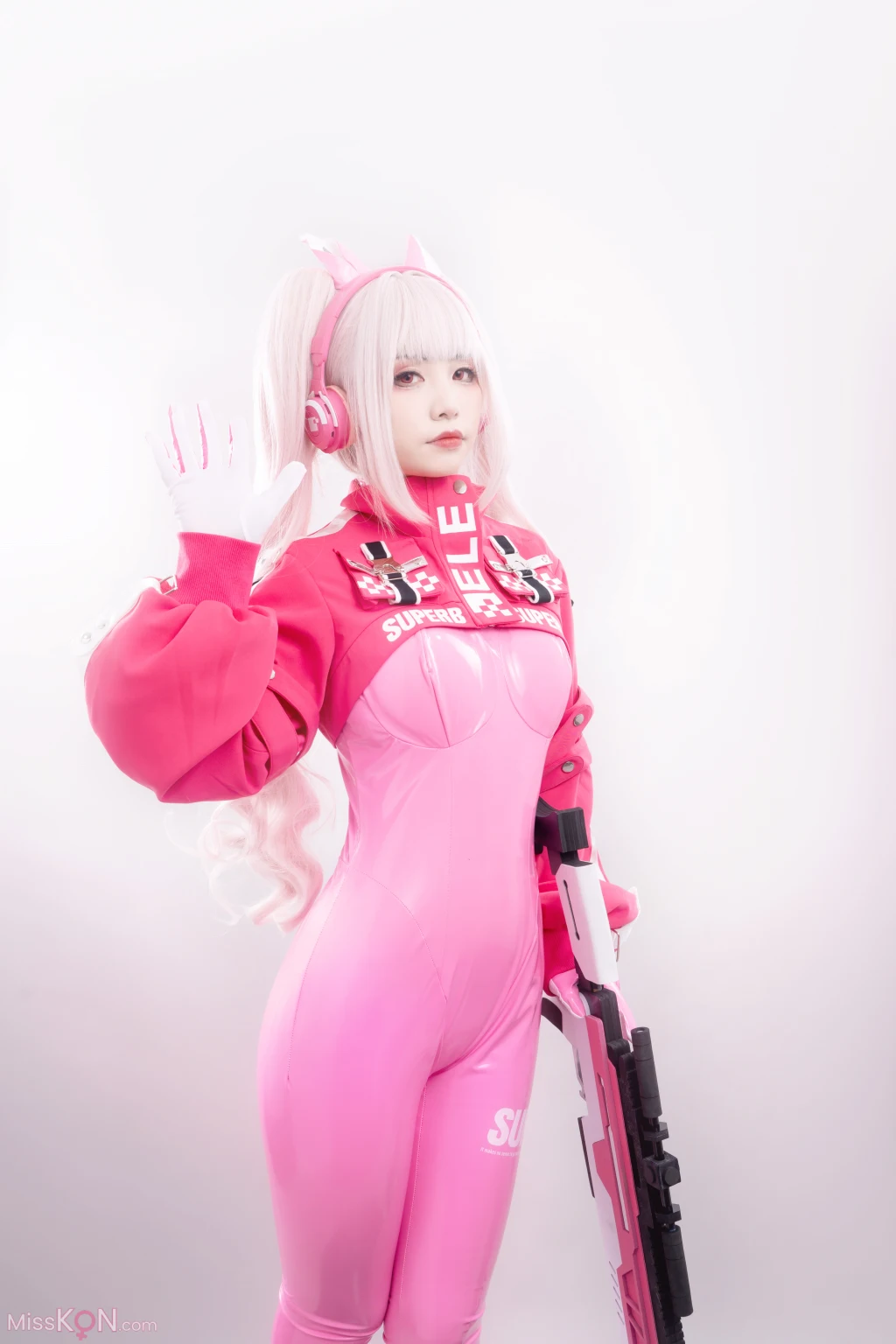 Coser@爆机少女喵小吉 (Nekokoyoshi): NIKKE 爱丽丝 (78 photos )