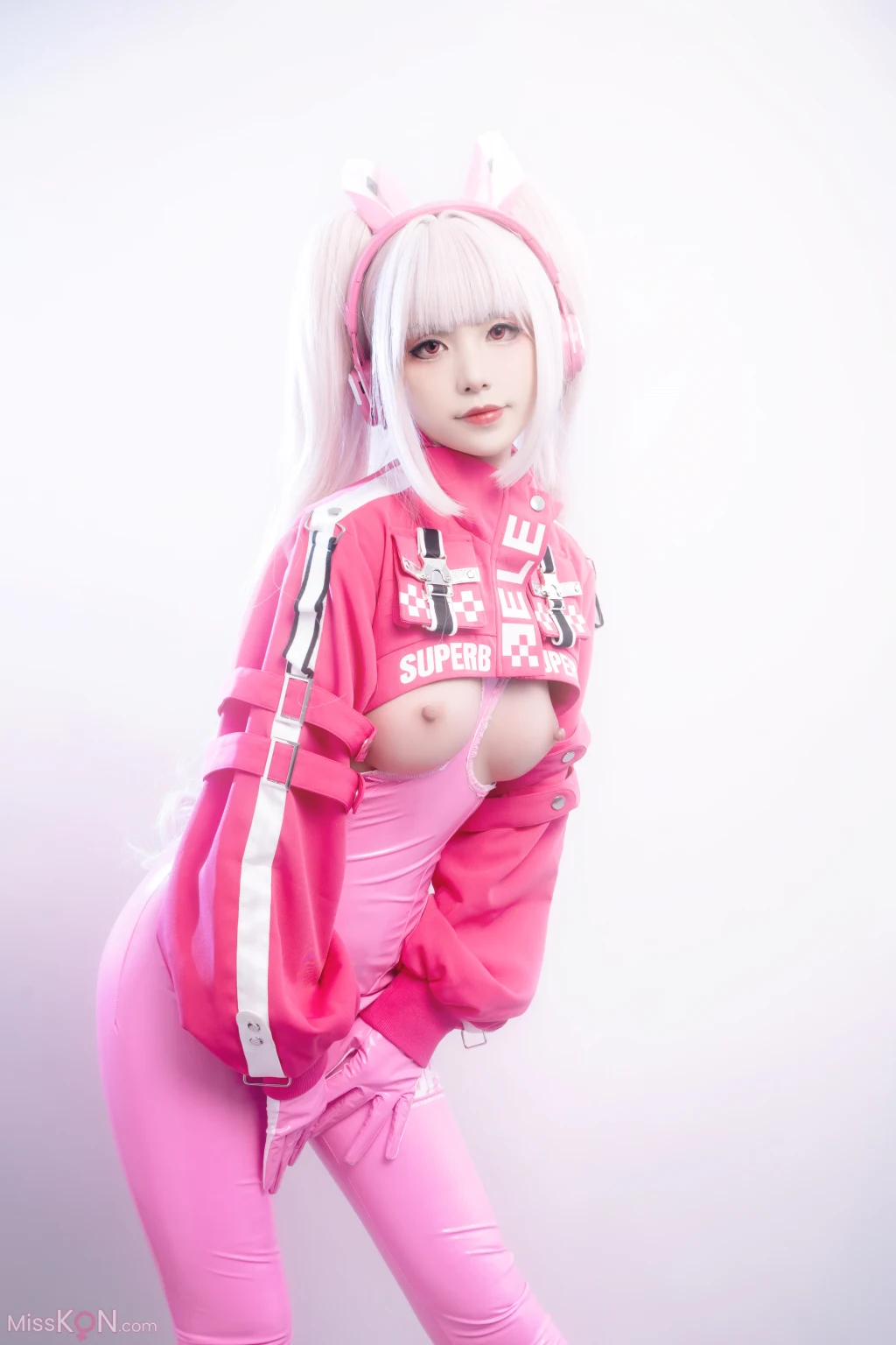 Coser@爆机少女喵小吉 (Nekokoyoshi): NIKKE 爱丽丝 (78 photos )