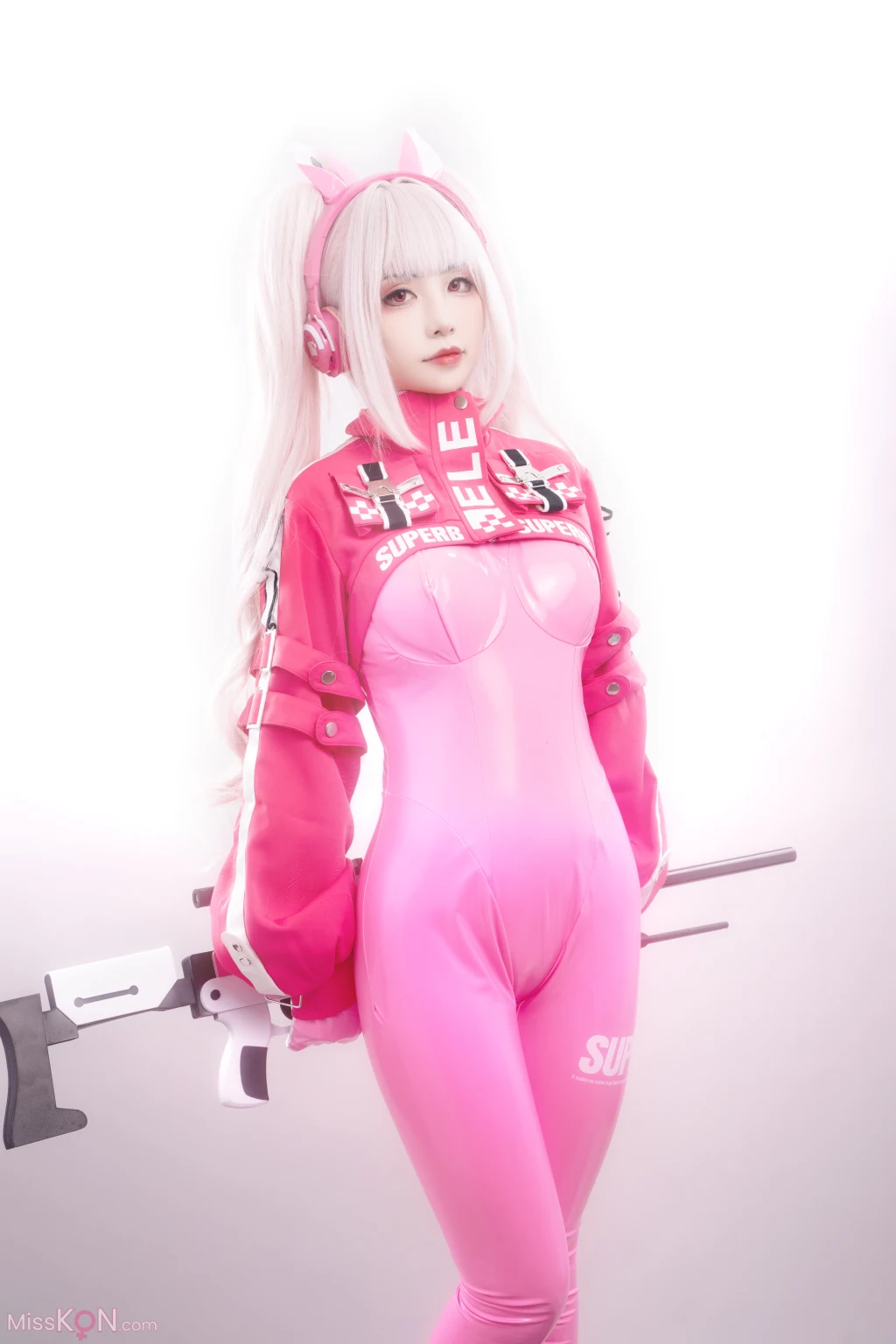 Coser@爆机少女喵小吉 (Nekokoyoshi): NIKKE 爱丽丝 (78 photos )