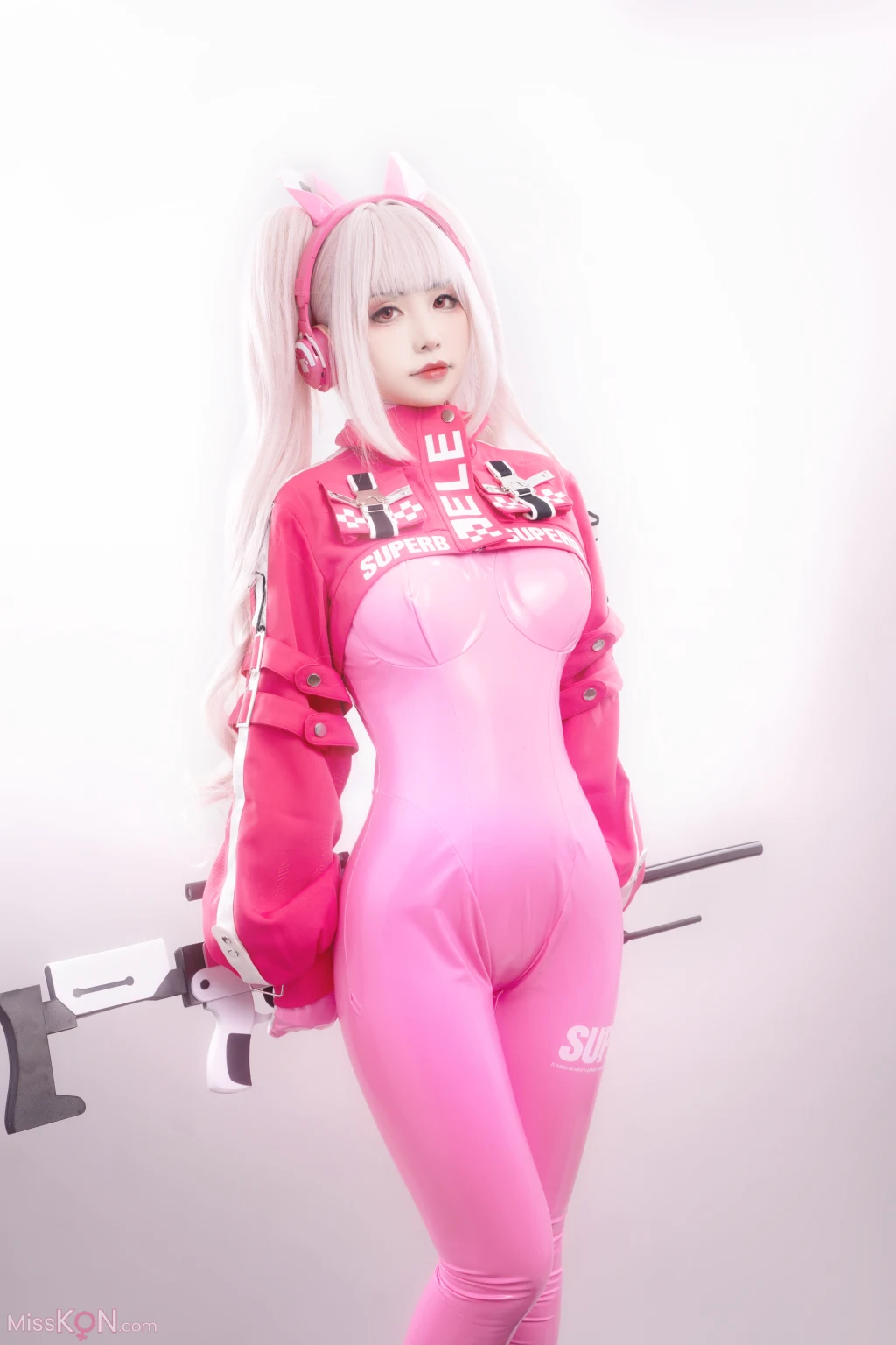 Coser@爆机少女喵小吉 (Nekokoyoshi): NIKKE 爱丽丝 (78 photos )