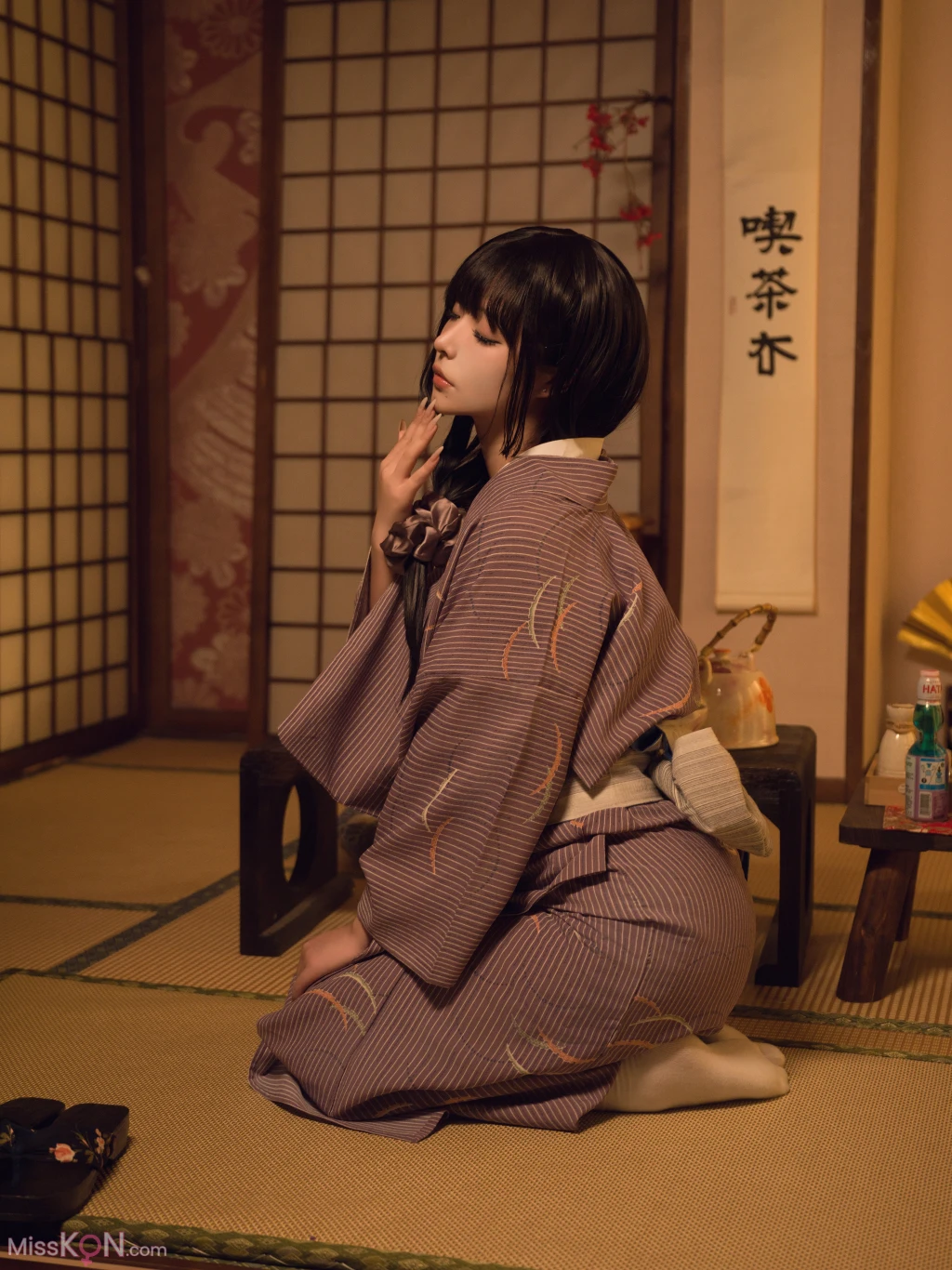 Coser@yuuhui玉汇: 独居的寡姐 (135 photos )