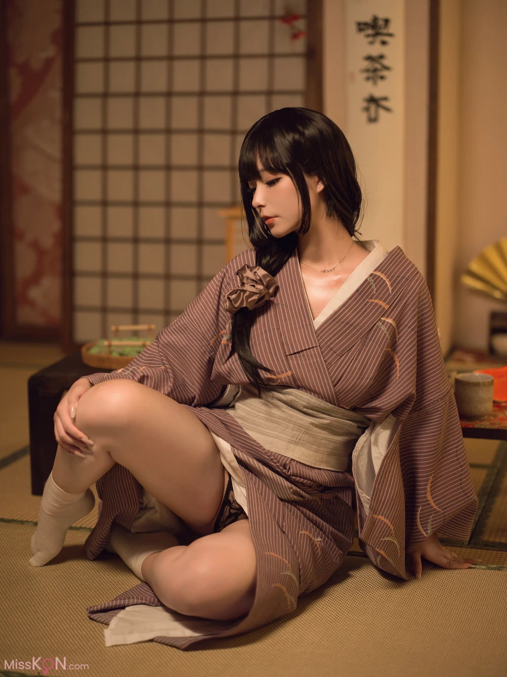 Coser@yuuhui玉汇: 独居的寡姐 (135 photos )