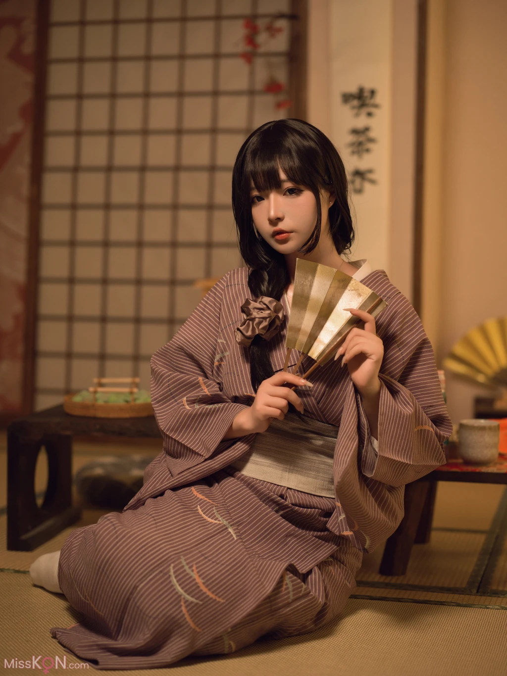 Coser@yuuhui玉汇: 独居的寡姐 (135 photos )