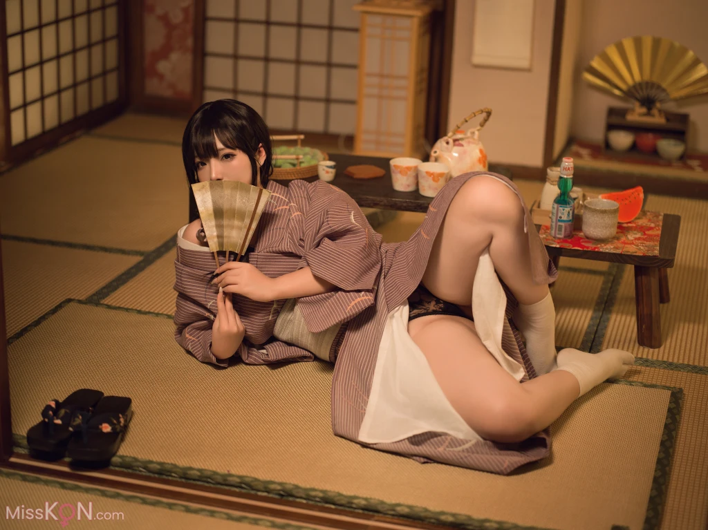 Coser@yuuhui玉汇: 独居的寡姐 (135 photos )