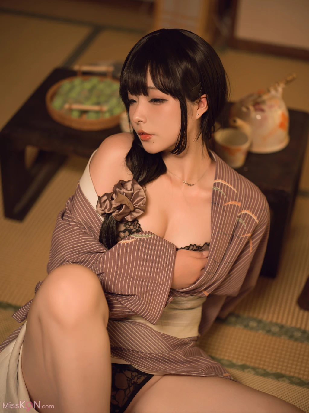 Coser@yuuhui玉汇: 独居的寡姐 (135 photos )