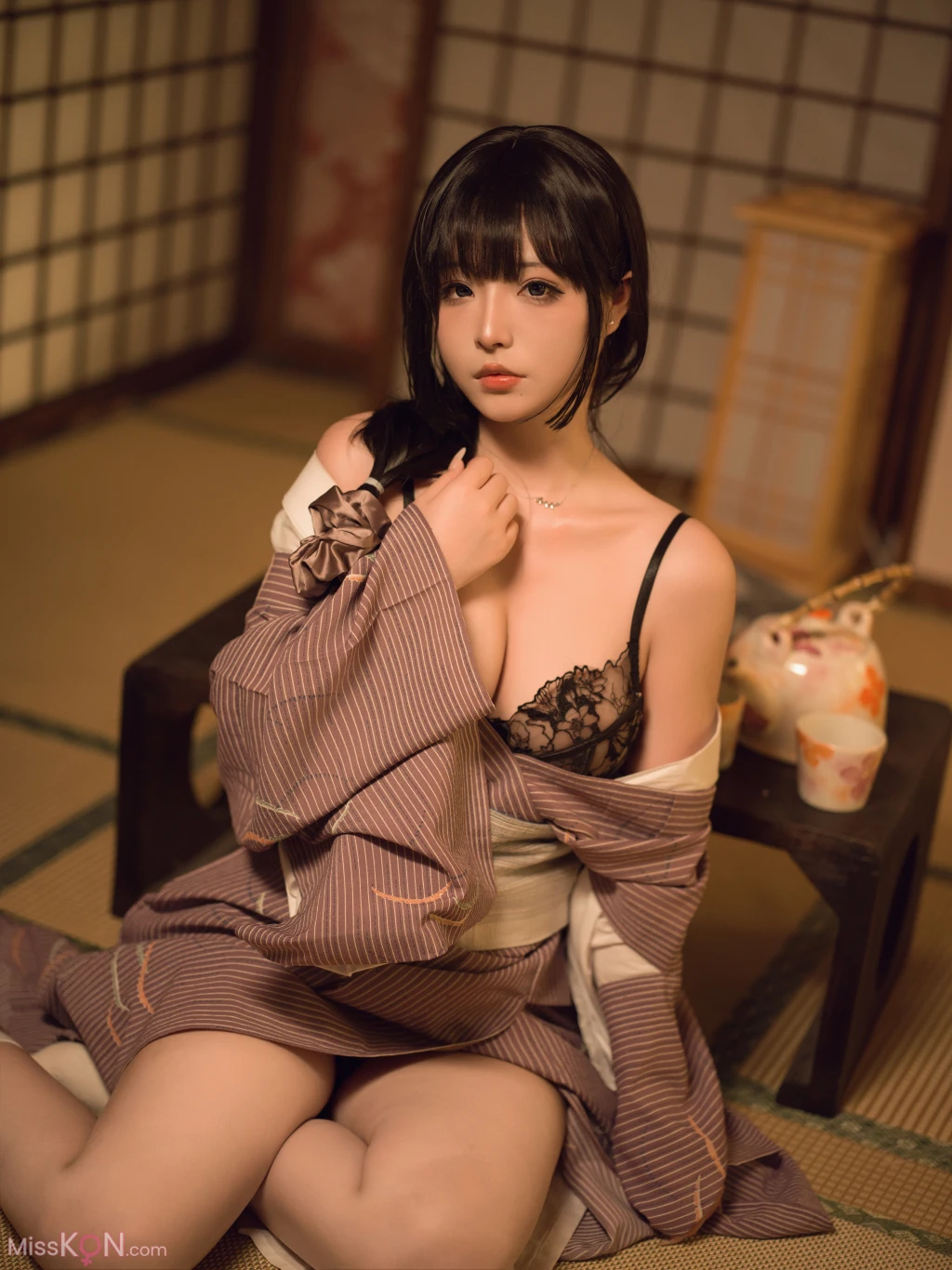 Coser@yuuhui玉汇: 独居的寡姐 (135 photos )