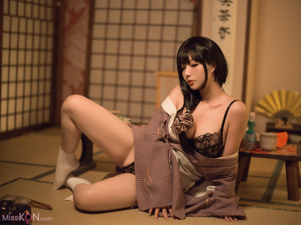 Coser@yuuhui玉汇: 独居的寡姐 (135 photos )