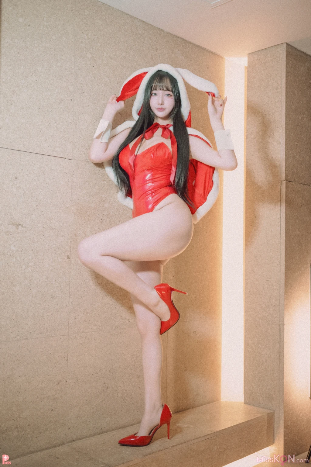 [PINK] Han Jina (한지나): Bunny Girl (87 photos)