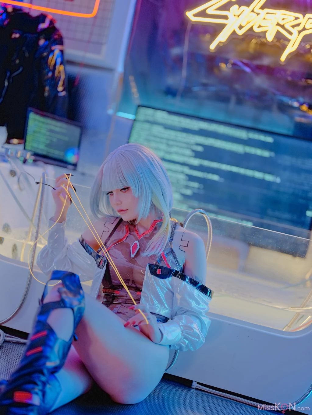 Coser@Joyce Lin: Lucy (Cyberpunk Edgerunners) (51 photos)