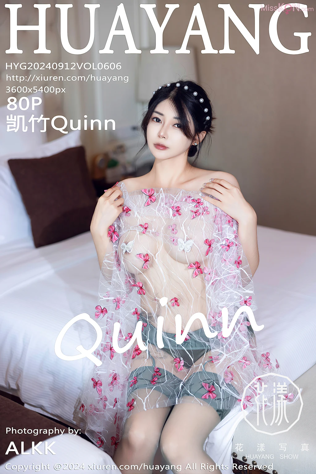 HuaYang Vol.606: 凯竹Quinn (81 ảnh)