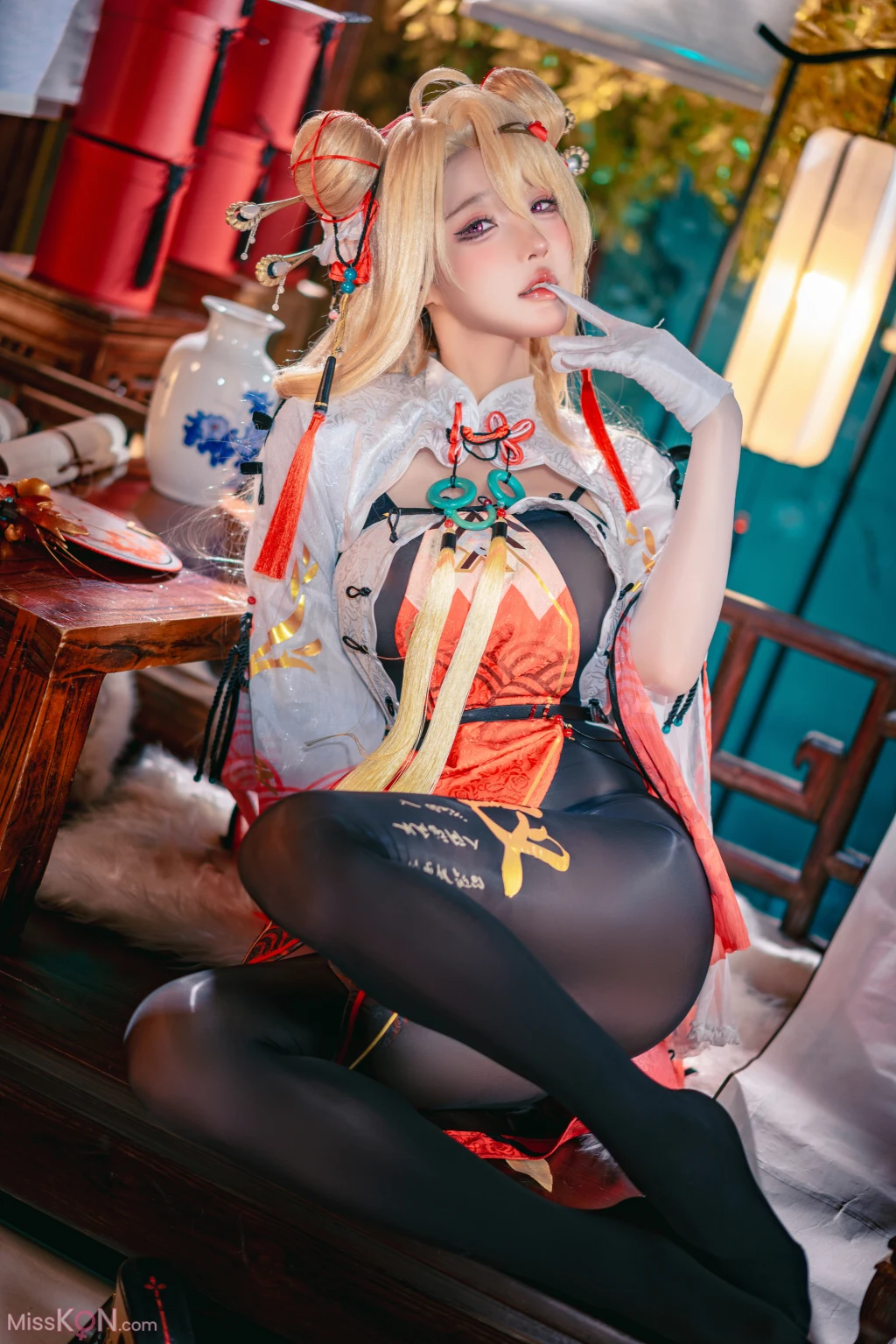 Coser@阿包也是兔娘: 新春交错战线 咎瓦尤斯 (28 ảnh )