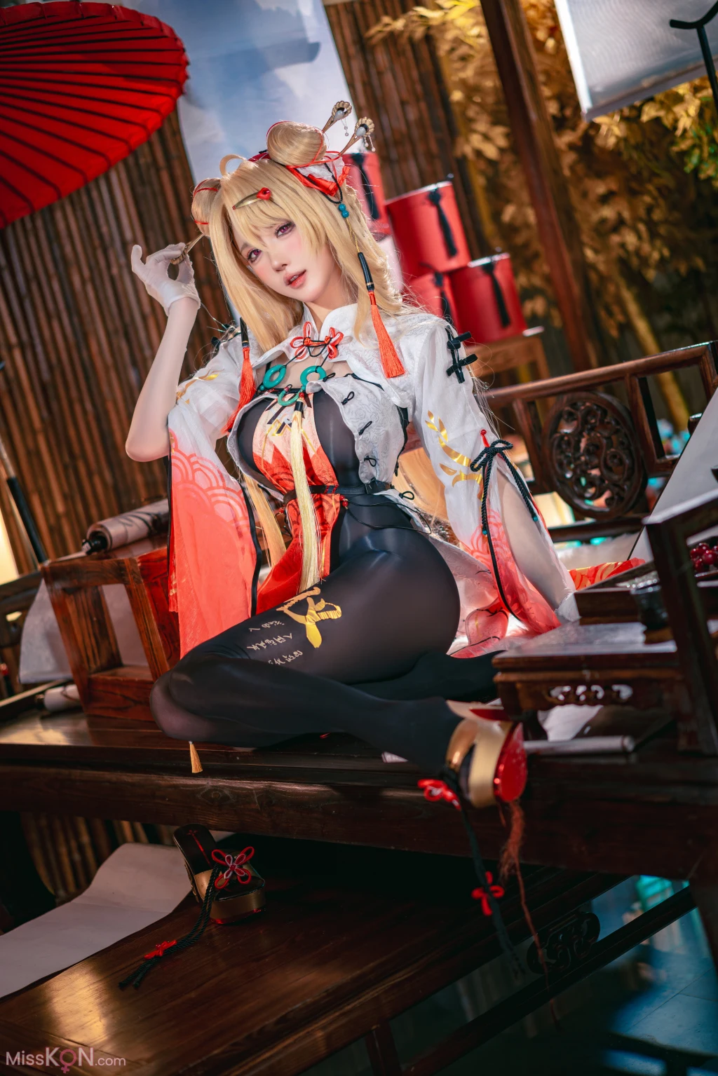 Coser@阿包也是兔娘: 新春交错战线 咎瓦尤斯 (28 ảnh )