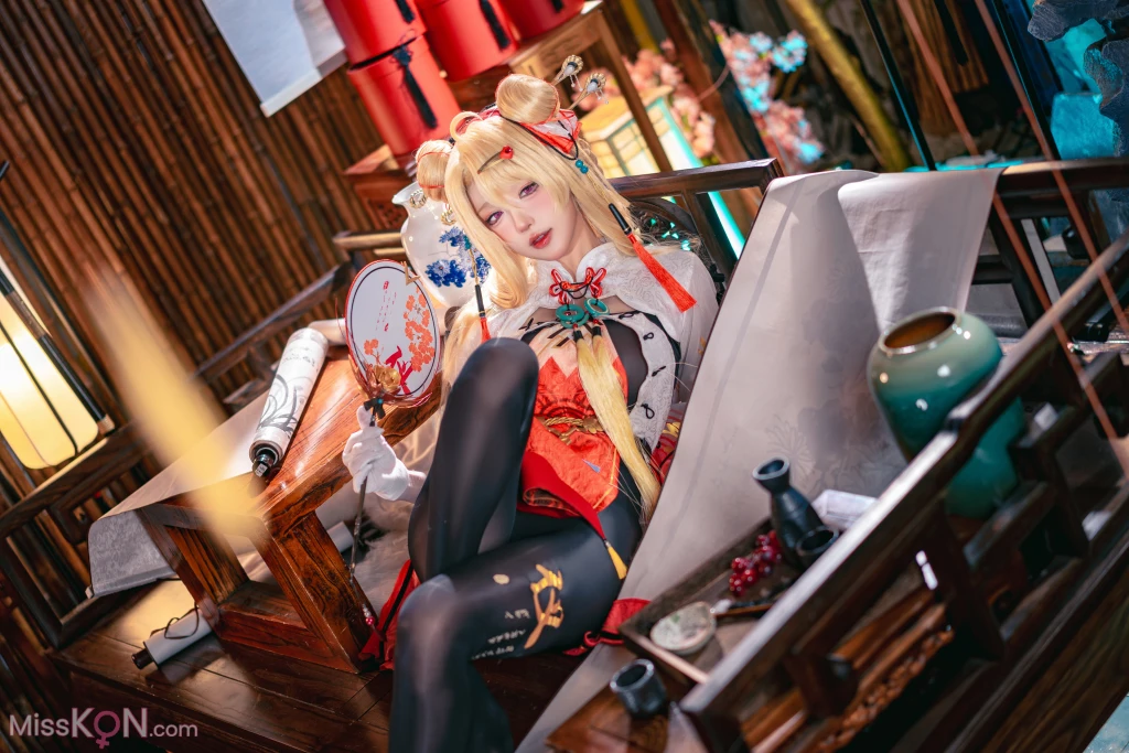 Coser@阿包也是兔娘: 新春交错战线 咎瓦尤斯 (28 ảnh )