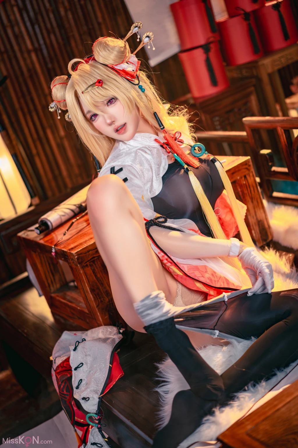 Coser@阿包也是兔娘: 新春交错战线 咎瓦尤斯 (28 ảnh )